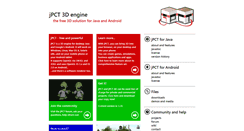 Desktop Screenshot of jpct.net